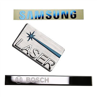 粘着性の金属の手紙の印