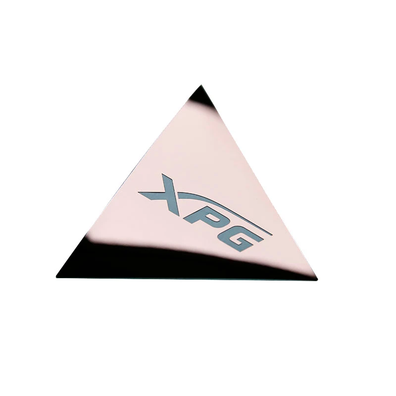 3D Nickel Metal Sticker