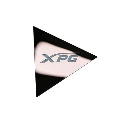 3Dメタルニッケルロゴカーエンブレムステッカー