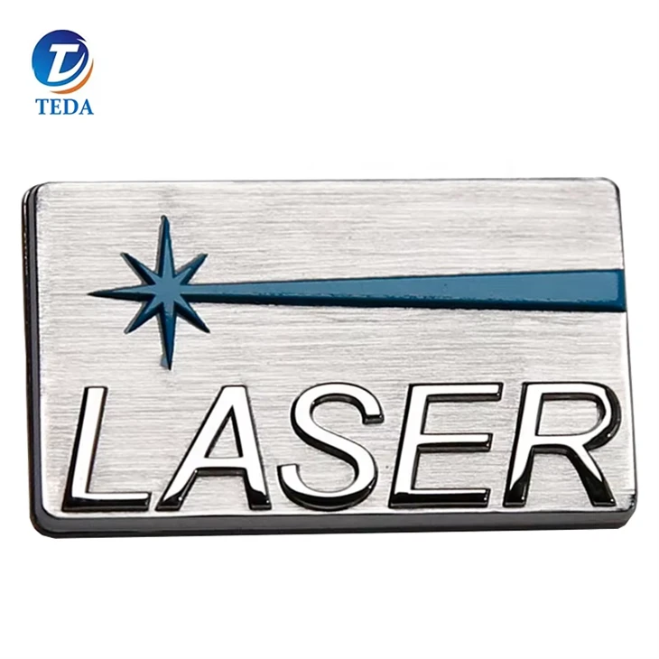 3D Nickel Metal Sticker for car logo